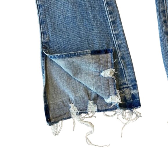 Blank NYC The Hoyt High Rise Mini Flare Jeans Women's 25 No Thanks NWT - Picture 3 of 11